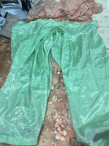 Elegant Mint Green Salwar Pants