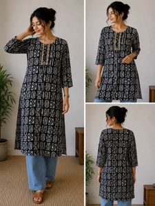 Stylish Printed Kurta
