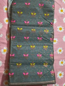 Grey Saree