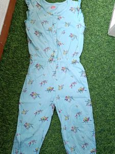 Cute Floral Jumpsuit