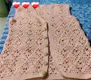 Crochet Floral Vest - Boho Chic