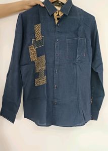 Kora Navy Blue Shirt