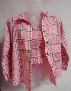 Pink Shirt Inner Top