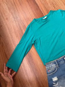 mast &amp; harbour quarter Sleeve Top