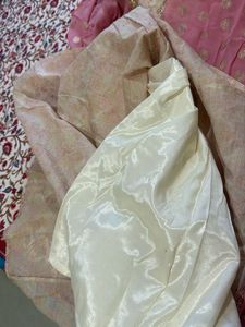 Pink Ethnic cape Dress