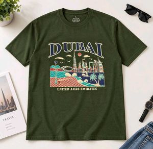DUBSHI Dubai Skyline Graphic T-Shirt