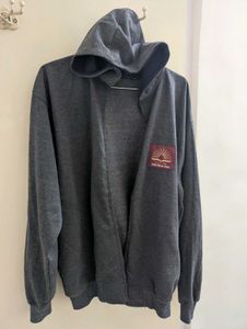 Men's Grey Hoodie winter wear