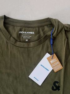 Jack &amp; Jones Olive Green T-Shirt