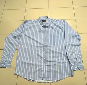 blue stripe shirt