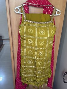Yellow Lehenga Choli Set
