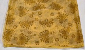 Beautiful Golden Floral Stoal