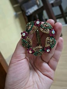 Vintage Floral Hair Clip
