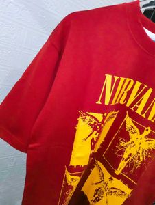 NIRVANA EDITION UNISEX PRINTED OVERSIZE TEE 🔥🔥