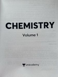 Unacademy Chemistry Volume 1 Book