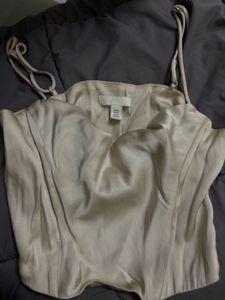 Satin Corset Top