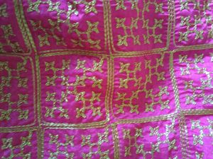 Beautiful Pink &amp; Gold Blouse