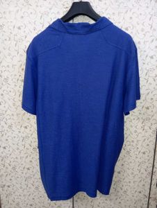 Men's Blue Helix Polo t-shirt