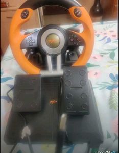 PXN V3 Pro racing wheel gaming setup for driving