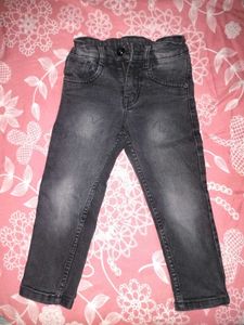 Stylish Grey Wash Denim Jeans