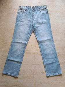 Light Wash Denim Jeans for Men