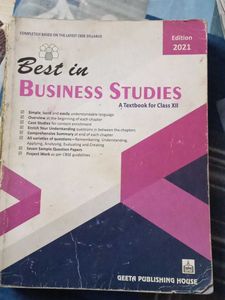 Best in Business Studies - Class XII Textbook