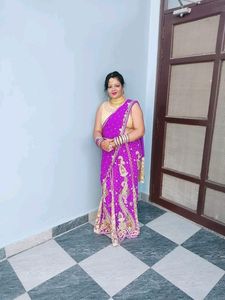 Party Wear Designer Lehenga With Golden Blouse
