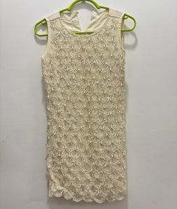 White Pearl Detailing Sharara Set