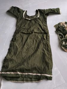 dress silk uppatta chodi