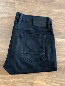Men's Black Slim Fit Jeans