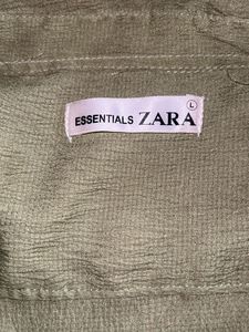 Stylish Olive Green Collared Shirt