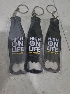 Metal Bottle Opener With Key Chain