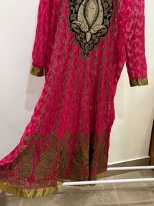 Bright Magenta Pink Salwar Kameez