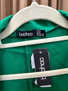 PRICE DROP‼️Boohoo Green Classy Blazer/ Jacket - L