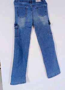 💫 Blue Cargo Jeans