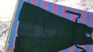 combo kurties Elegant Sleeveless Dark Green Maxi D