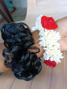 Floral &amp; Bun Hair Accessories