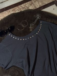Custom Off the Shoulder Cut out Back