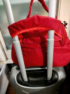 Vibrant Red Vanity Bag ♥️🎀💅💄