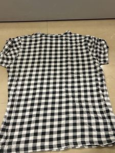 chessboard print t-shirt