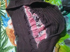 Bohemian Tie-Dye Mini Skirt