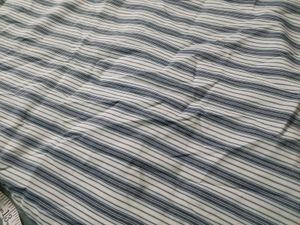 Blue &amp; White Striped Kurta