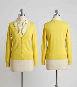 Sunny Yellow Cardigan
