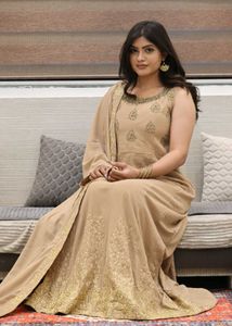 🐹Elegant Embroidered Ethnic Gown🐹