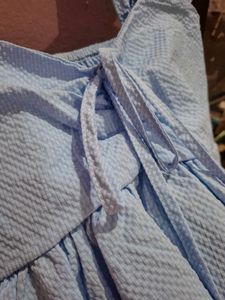 baby blue top
