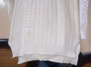 Cable Knit Sweater Top