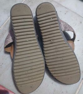 Sparkly Toe-Thong Sandals