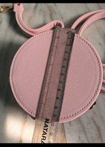 🆕 Pink Round Crossbody Bag