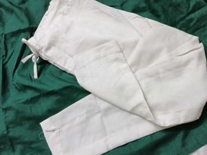 🤩New Green &amp; White Kurta Set A-line