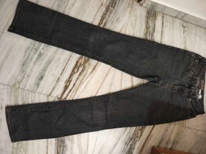Classic Dark Wash Denim Jeans