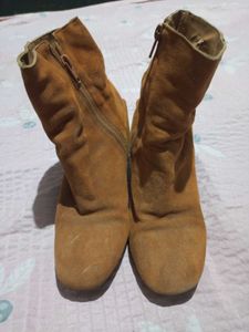 Brown Leather Boots